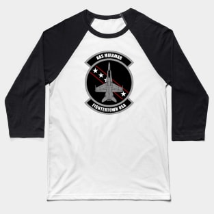 NAS Miramar F/A-18 Hornet Baseball T-Shirt